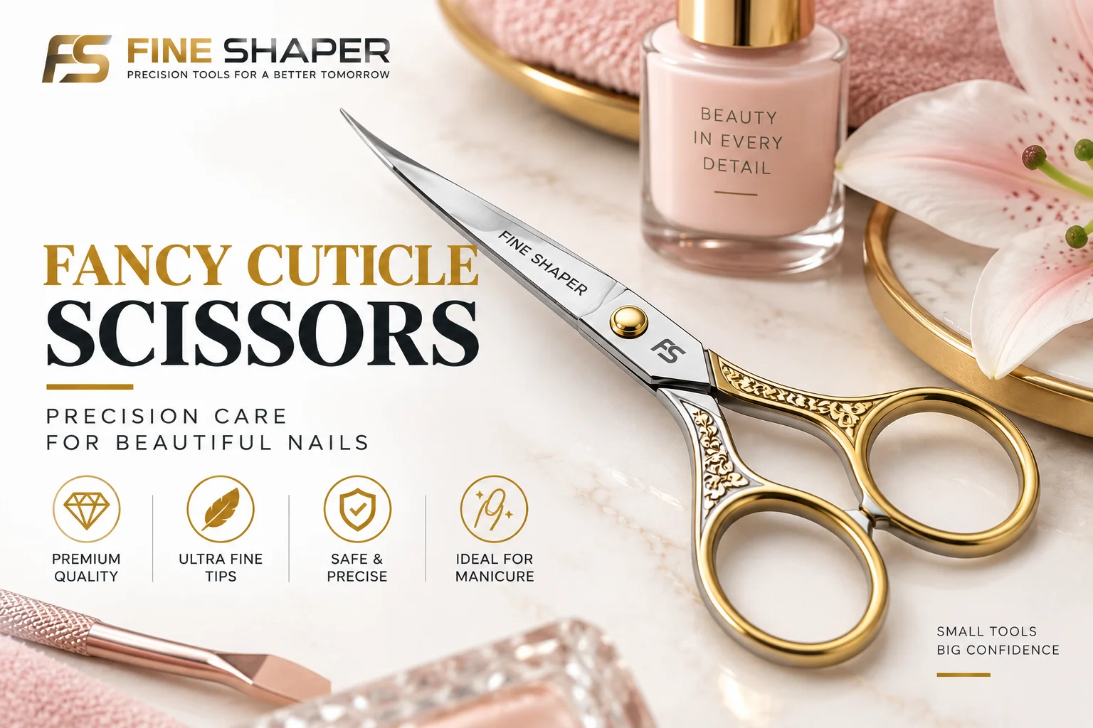 Fancy Cuticle Scissors