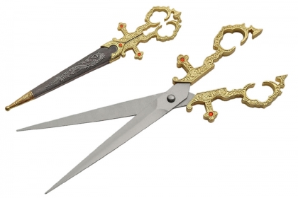 GOLD RENAISSANCE SCISSORS