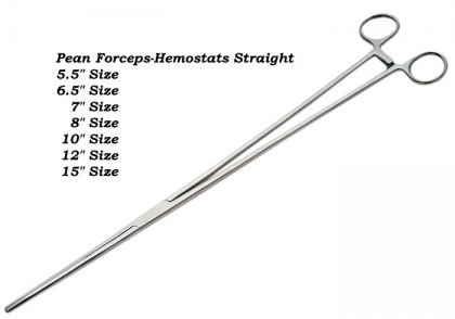 Pean Forceps - Hemostats