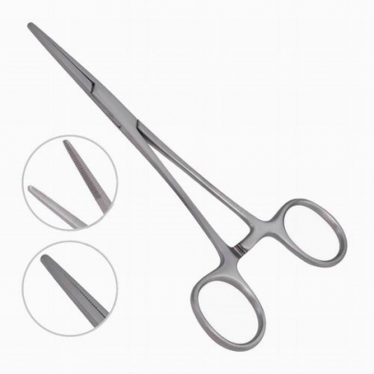 Hemostatic Kelly Forceps 14cm Straight